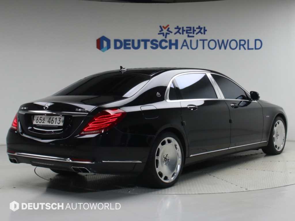 벤츠 S 클래스 마이바흐 S 500 4MATIC 사진 2/20