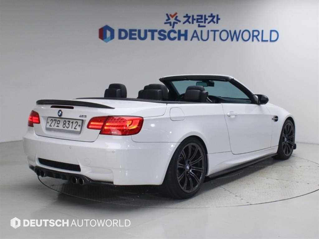 BMW 3시리즈 M3 컨버터블 사진 2/20