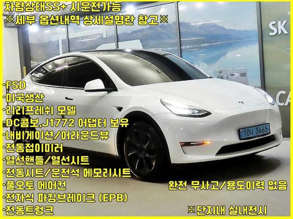 테슬라 모델 Y 롱 레인지 사진