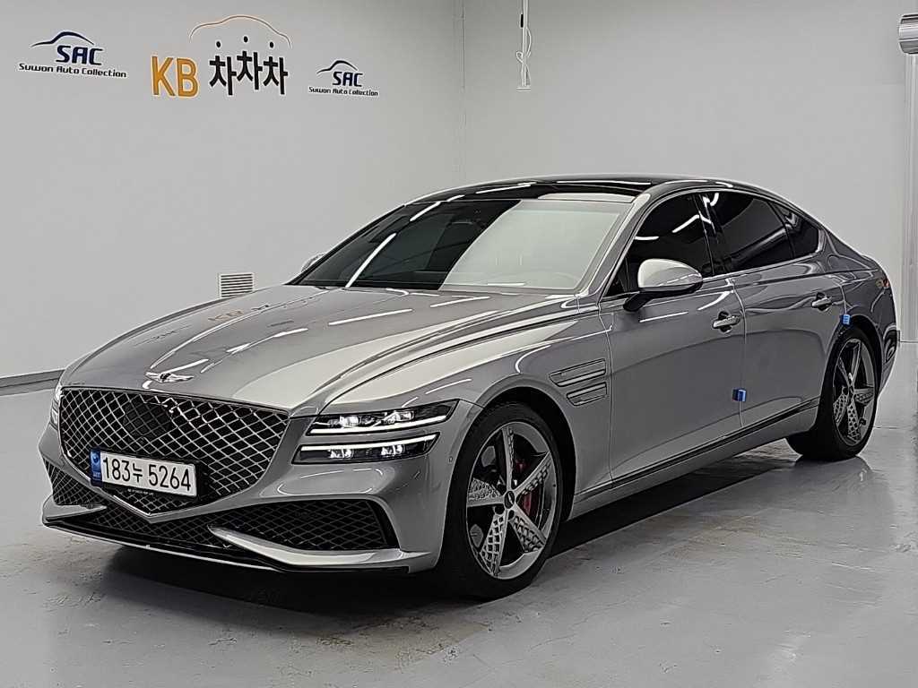 제네시스 G80 3.5 가솔린 터보 AWD 스포츠팩 사진