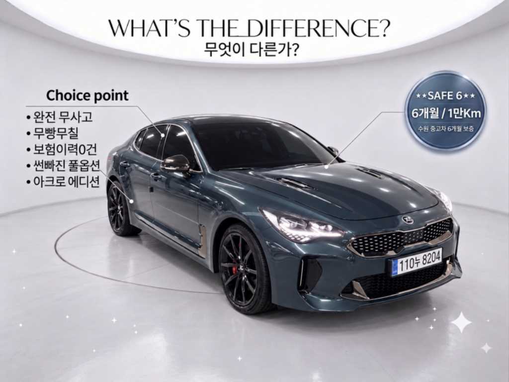 기아 스팅어 AWD 3.3 GT 아크로 에디션 사진