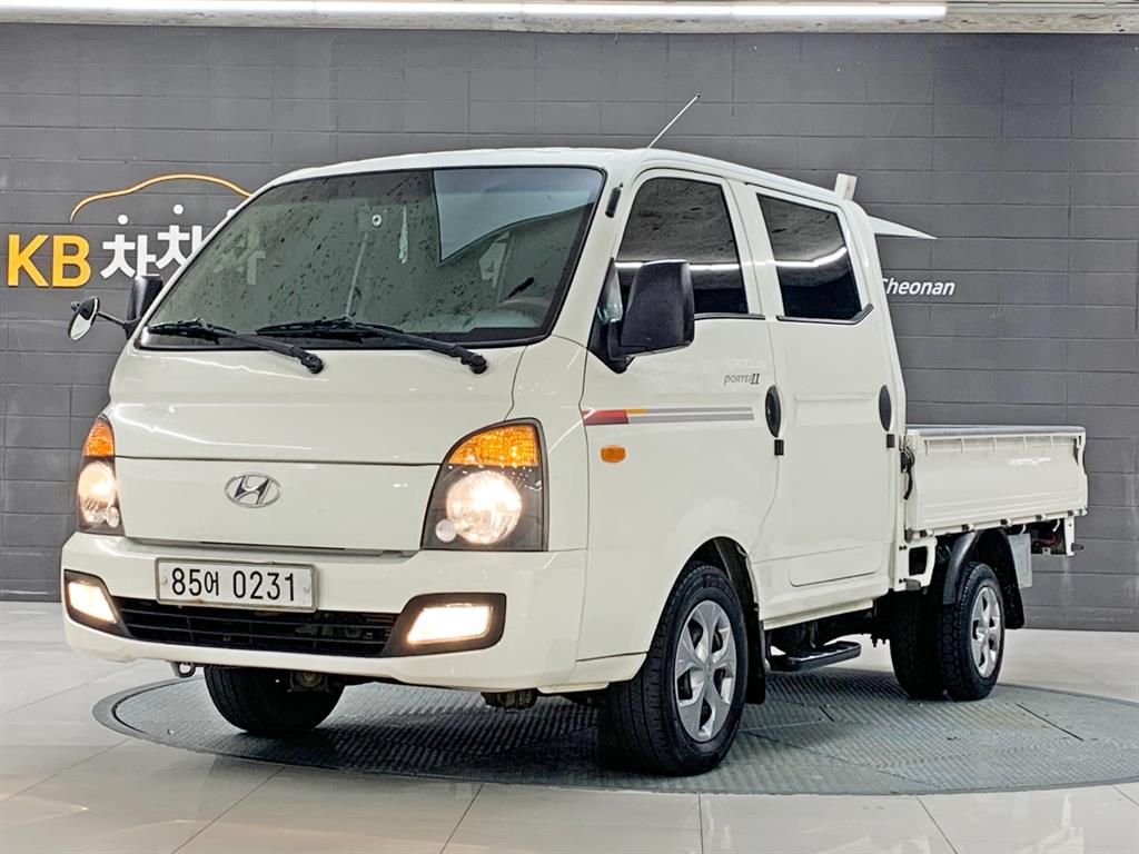 현대 포터2 1톤 카고 더블캡 장축 - 중고 트럭 매물 이미지
