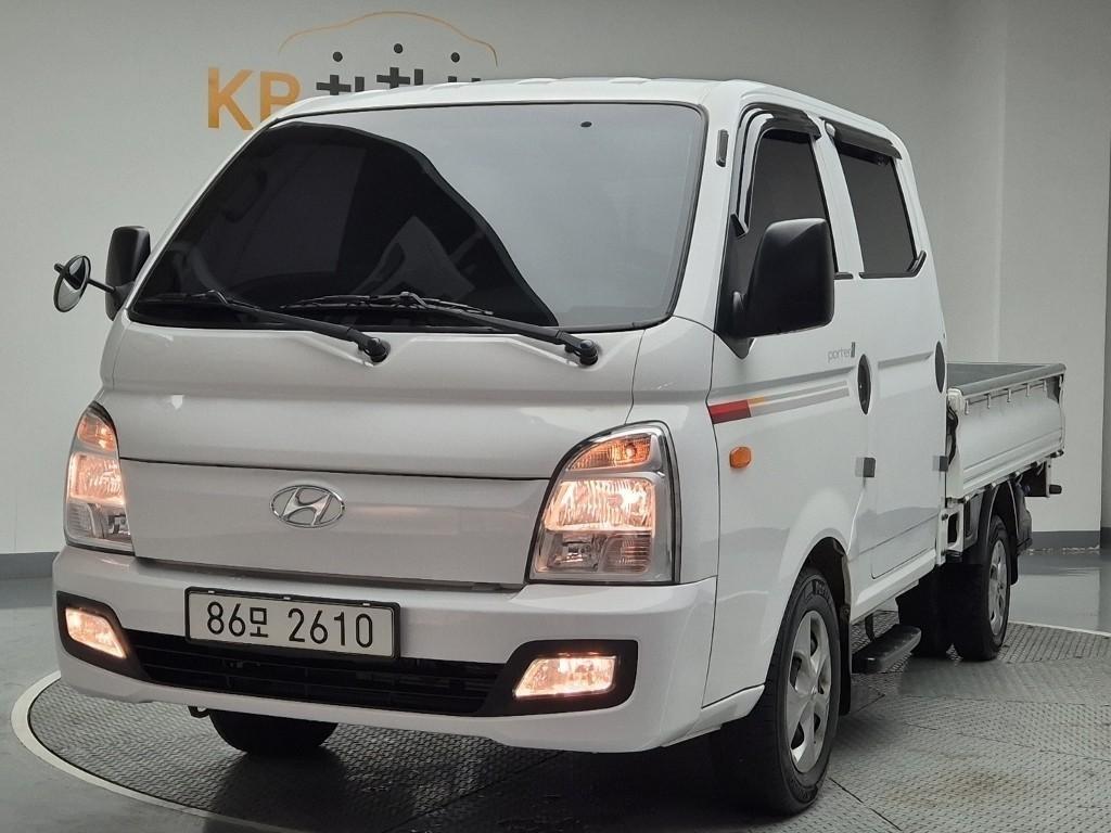 현대 포터2 1톤 카고 더블캡 - 중고 트럭 매물 이미지