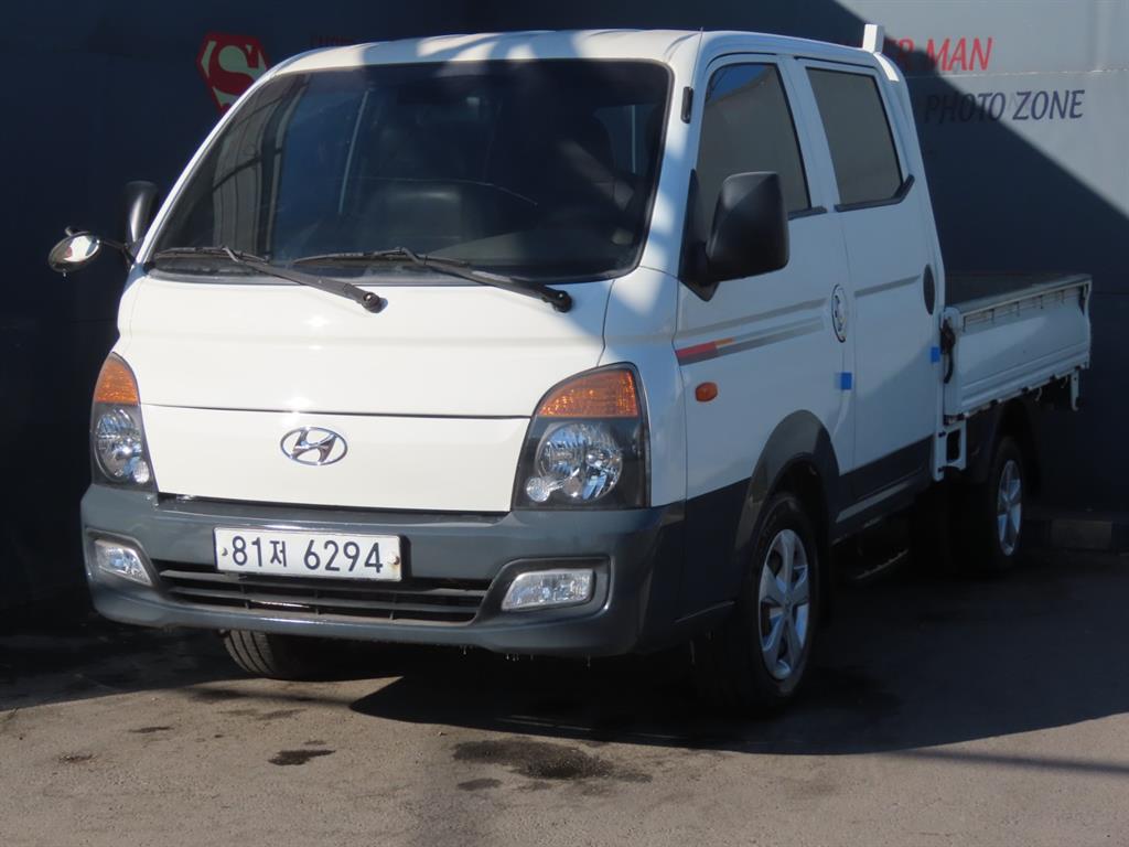 현대 포터2 1톤 카고 더블캡 장축 - 중고 트럭 매물 이미지