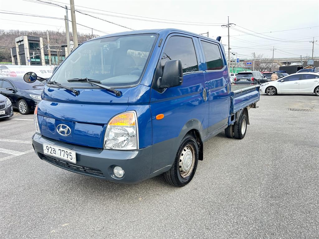 현대 포터2 1톤 카고 더블캡 - 중고 트럭 매물 이미지