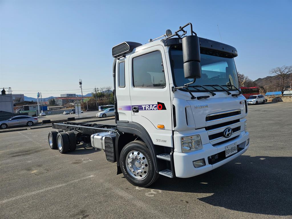 현대 없음(순정) 콤바인샤시 뒤3축 20/40피트 - 중고 트럭 매물 이미지