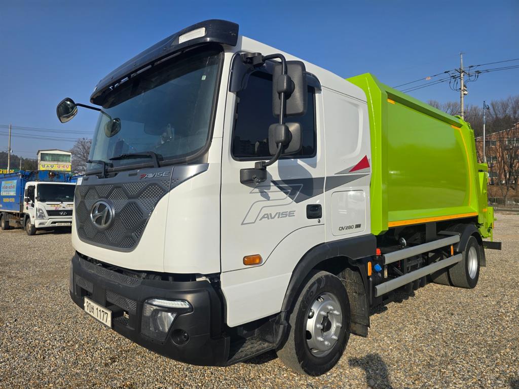 현대 압착진개 파비스 5.5톤 - 중고 트럭 매물 이미지