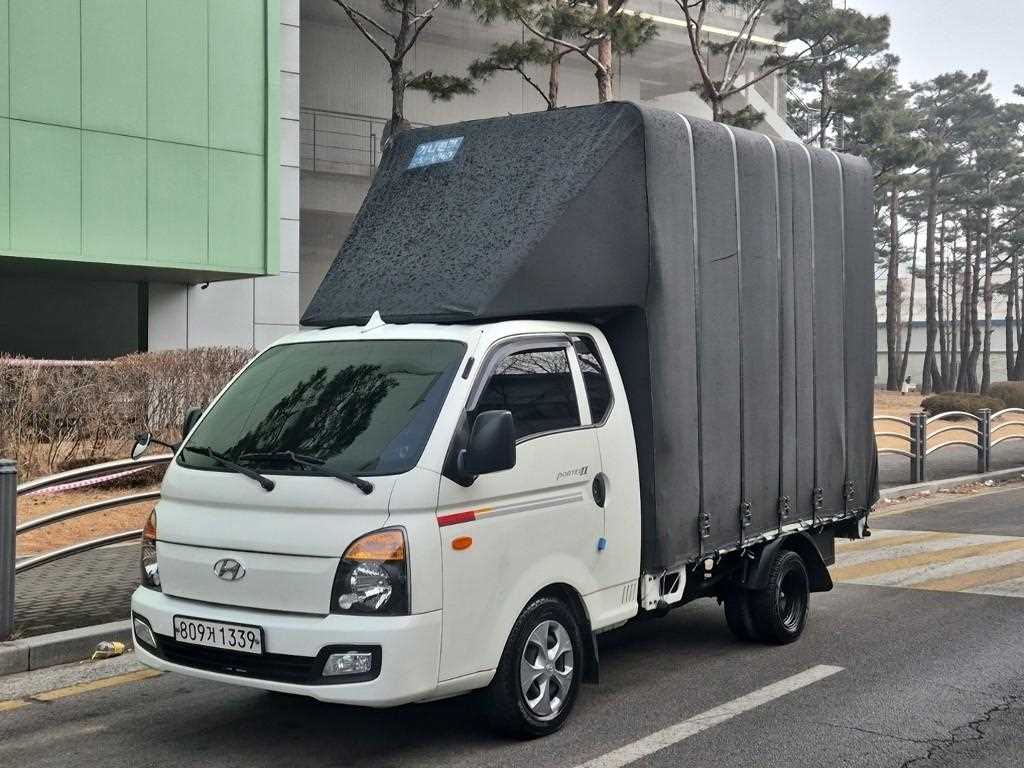 현대 포터2 1톤 포장탑 - 중고 트럭 매물 이미지