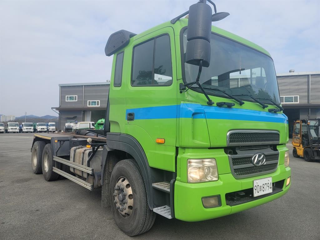 현대 뉴파워트럭 암롤 11.5톤 수동 - 중고 트럭 매물 이미지