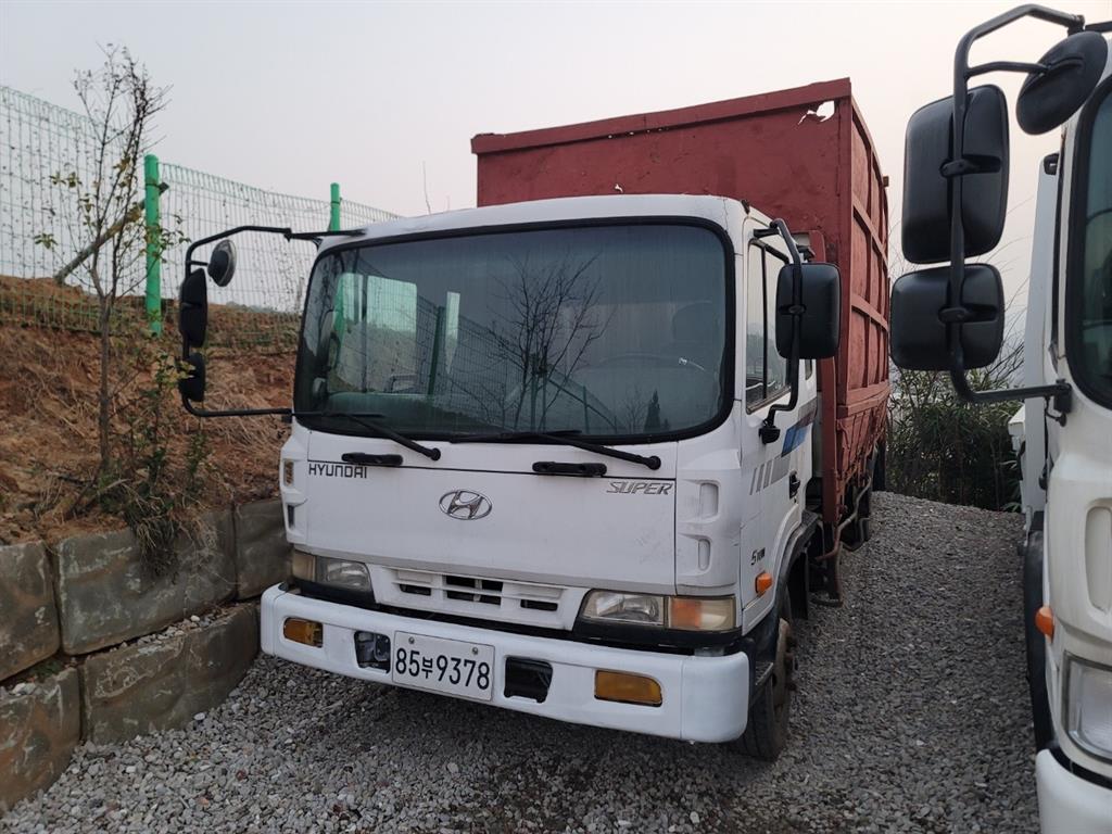 현대 슈퍼트럭 집게차 5톤 수동 없음(순정) - 중고 트럭 매물 이미지