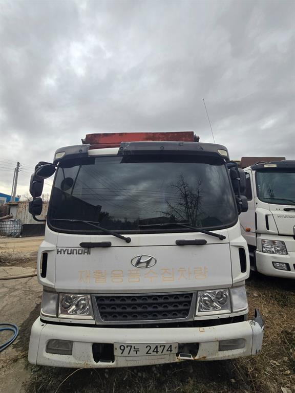 현대 메가트럭 집게차 5톤 수동 광림 - 중고 트럭 매물 이미지