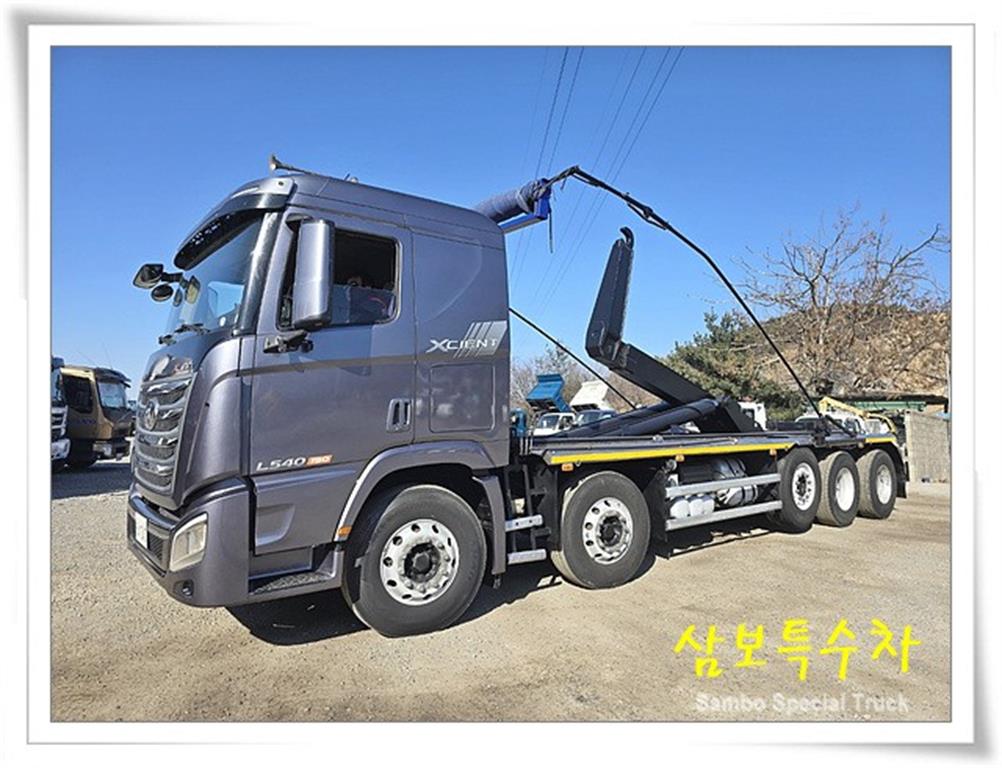 현대 엑시언트 암롤 540 20톤 오토 리타더 - 중고 트럭 매물 이미지