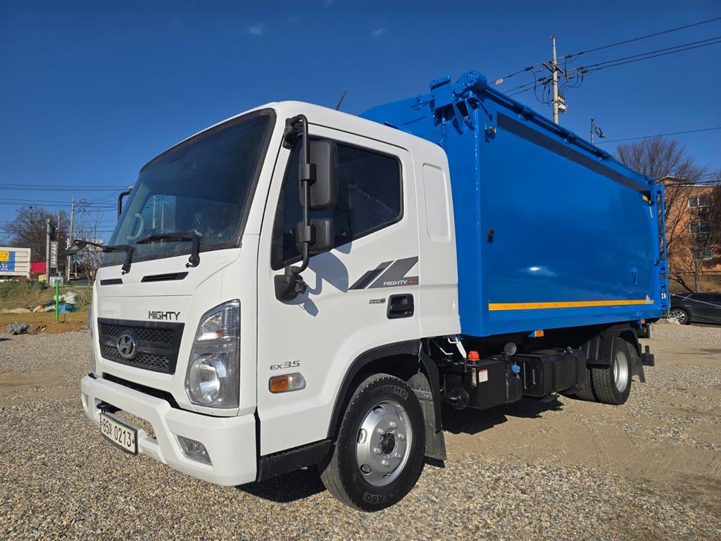 현대 올뉴마이티 진개덤프 170 3.5톤 수동 단바리 - 중고 트럭 매물 이미지