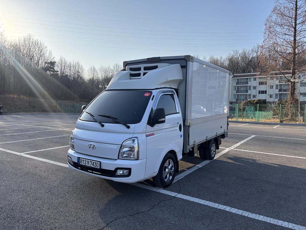 현대 포터2 1톤 냉동탑 - 중고 트럭 매물 이미지