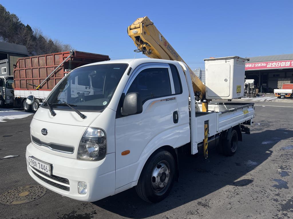 기아 고소작업차 동해기계항공 봉고3 1.2톤 - 중고 트럭 매물 이미지