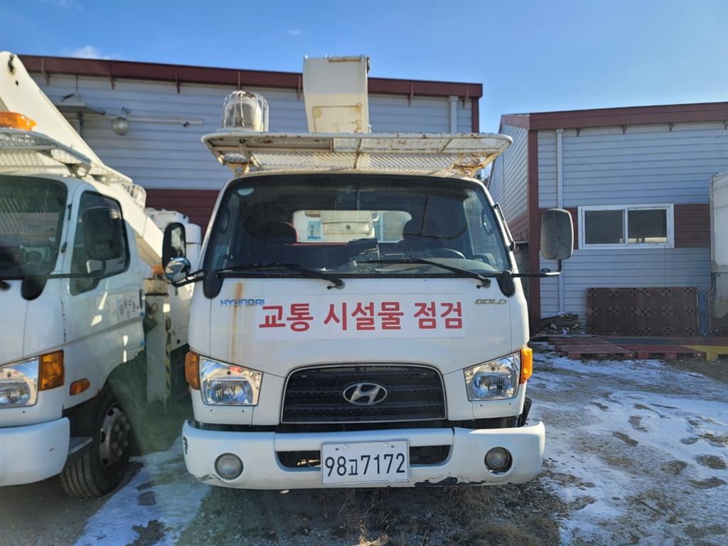 현대 고소작업차 없음(순정) 이마이티 3.5톤 - 중고 트럭 매물 이미지