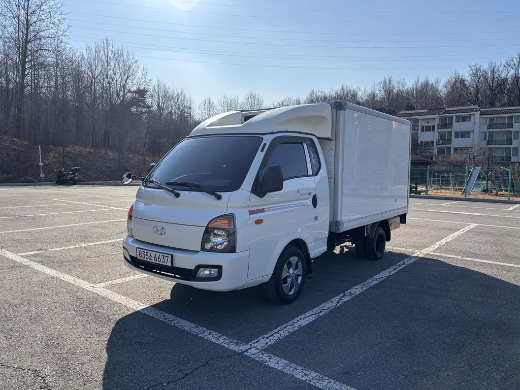 현대 포터2 1톤 냉동탑 - 중고 트럭 매물 이미지