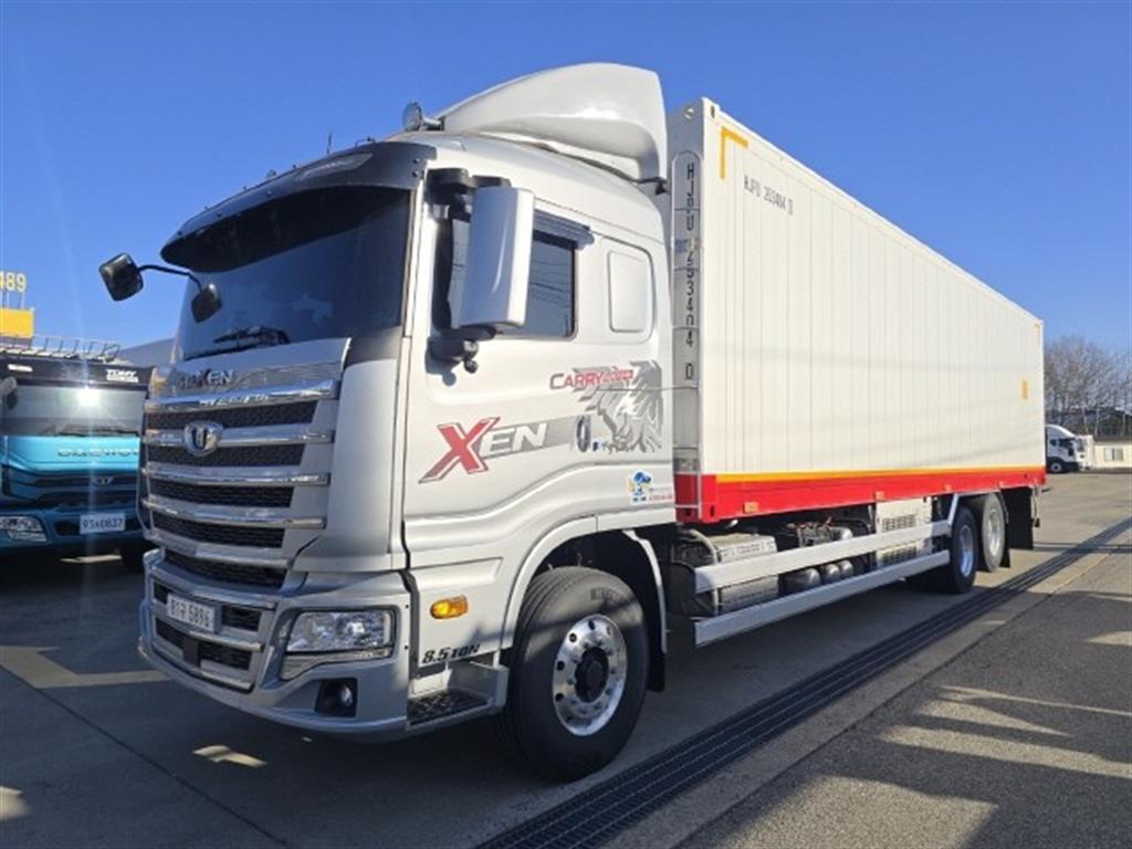 타타대우 맥쎈 320 냉동탑 8.5톤 오토 - 중고 트럭 매물 이미지