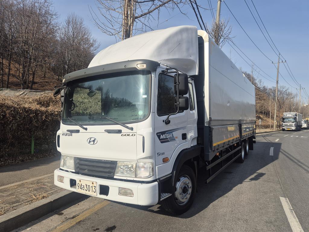 현대 메가트럭 윙바디 6.5톤 오토 - 중고 트럭 매물 이미지