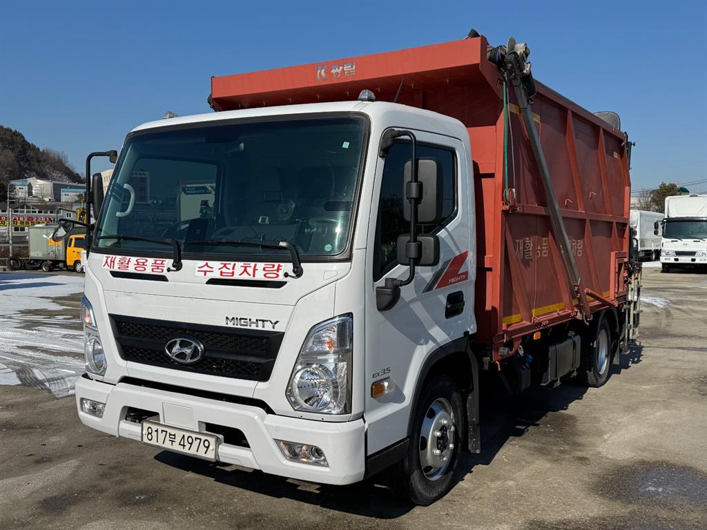 현대 올뉴마이티 집게차 3.5톤 수동 광림 - 중고 트럭 매물 이미지