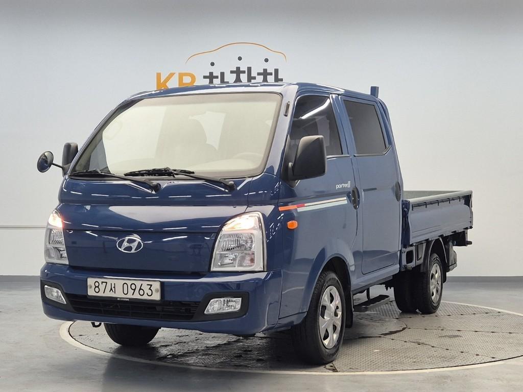 현대 포터2 1톤 카고 더블캡 - 중고 트럭 매물 이미지