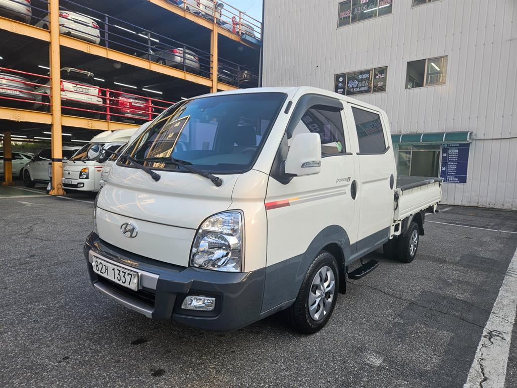 현대 포터2 1톤 카고 더블캡 장축 - 중고 트럭 매물 이미지