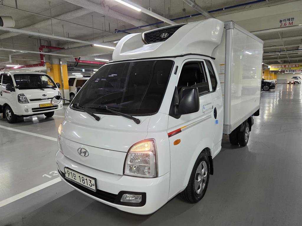 현대 포터2 1톤 냉동탑 트윈컴프 슈퍼캡 - 중고 트럭 매물 이미지