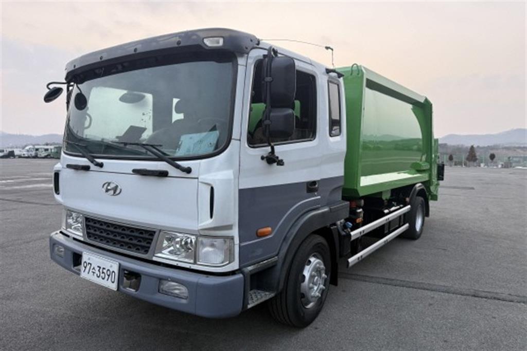 현대 압착진개 메가트럭 5톤 - 중고 트럭 매물 이미지