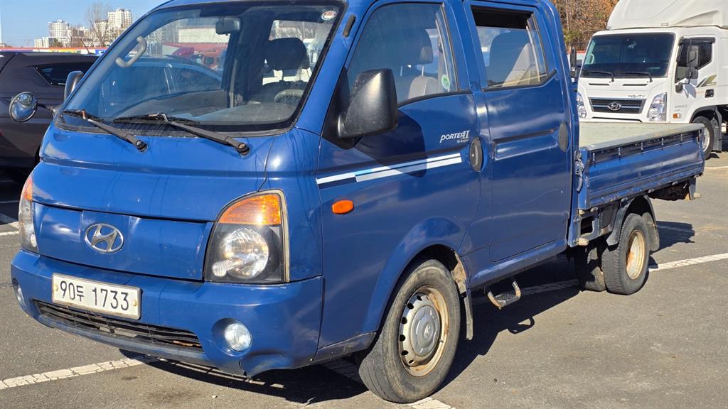현대 포터2 1톤 카고 더블캡 - 중고 트럭 매물 이미지