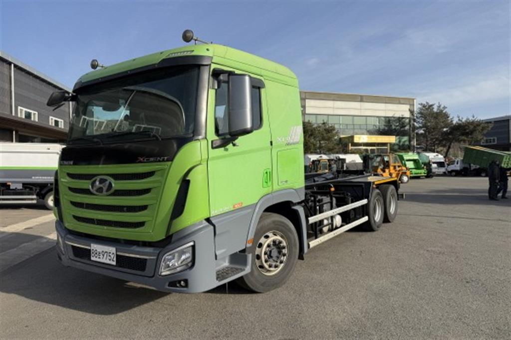 현대 엑시언트 암롤 430 16톤 수동 - 중고 트럭 매물 이미지