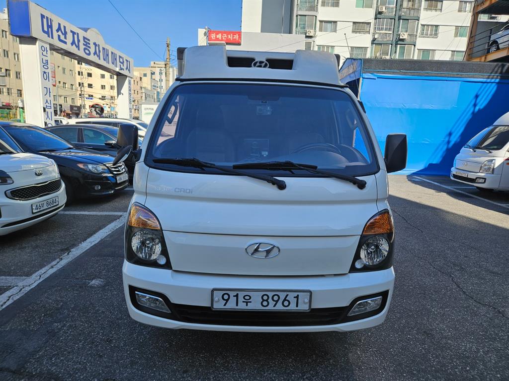 현대 포터2 1톤 냉동탑 - 중고 트럭 매물 이미지