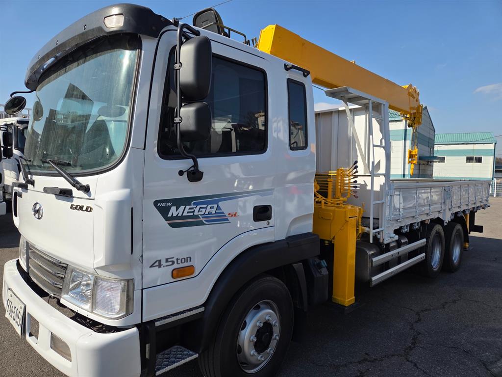 현대 카고크레인 메리트특장차 메가트럭 7.5톤 - 중고 트럭 매물 이미지