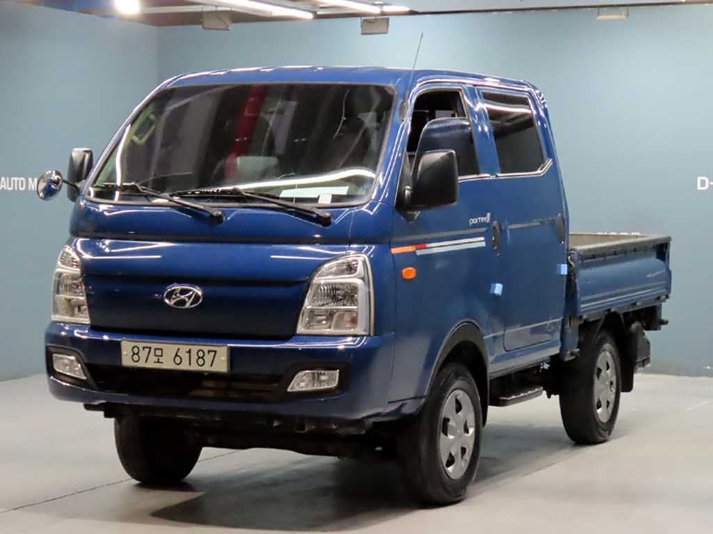 현대 포터2 1톤 카고 더블캡 - 중고 트럭 매물 이미지