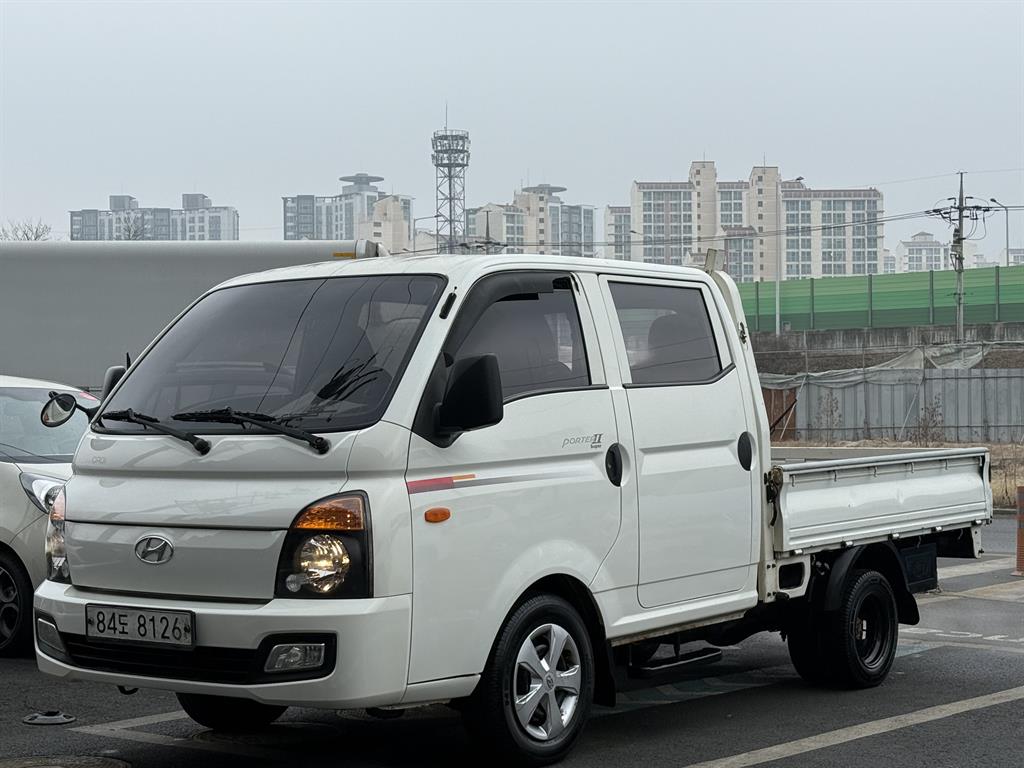 현대 포터2 1톤 카고 더블캡 - 중고 트럭 매물 이미지