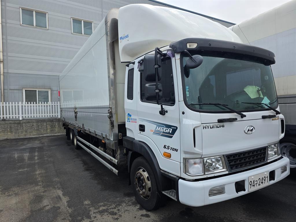 현대 메가트럭 윙바디 6.5톤 수동 - 중고 트럭 매물 이미지