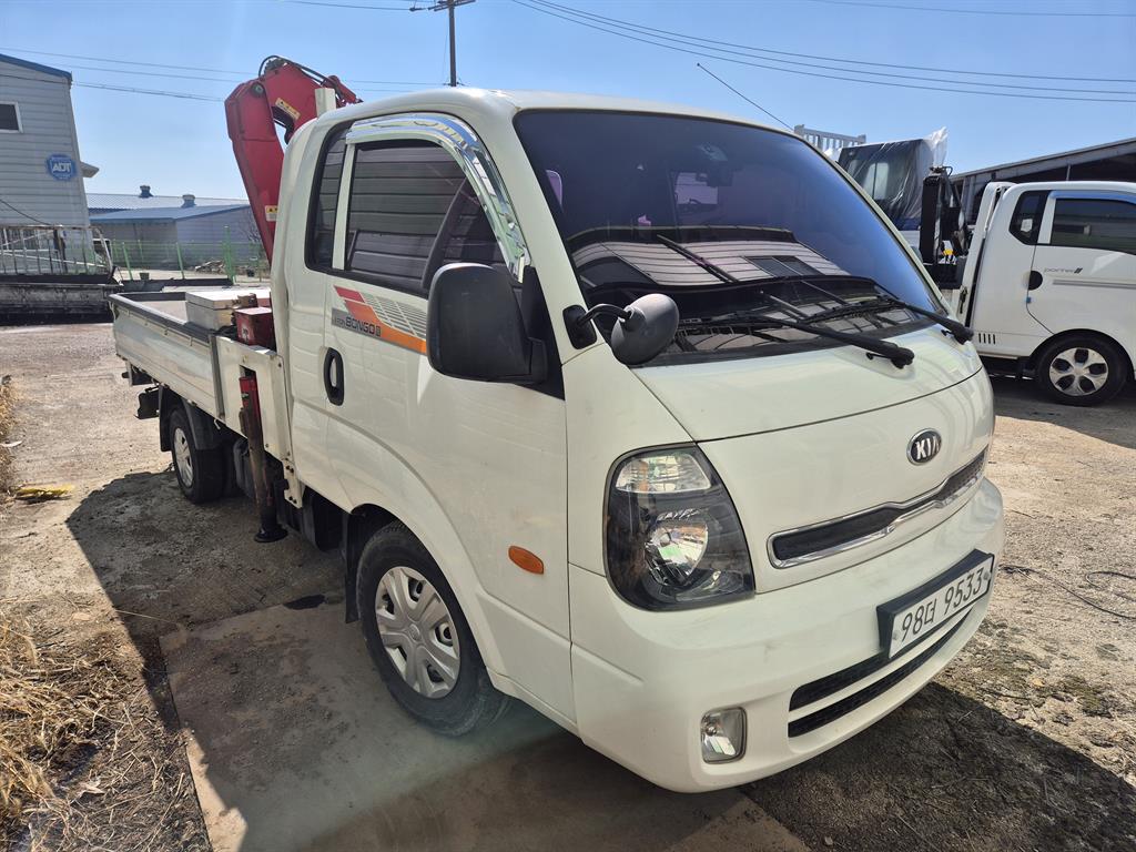 기아 카고크레인 동해기계항공 봉고3 1톤 - 중고 트럭 매물 이미지