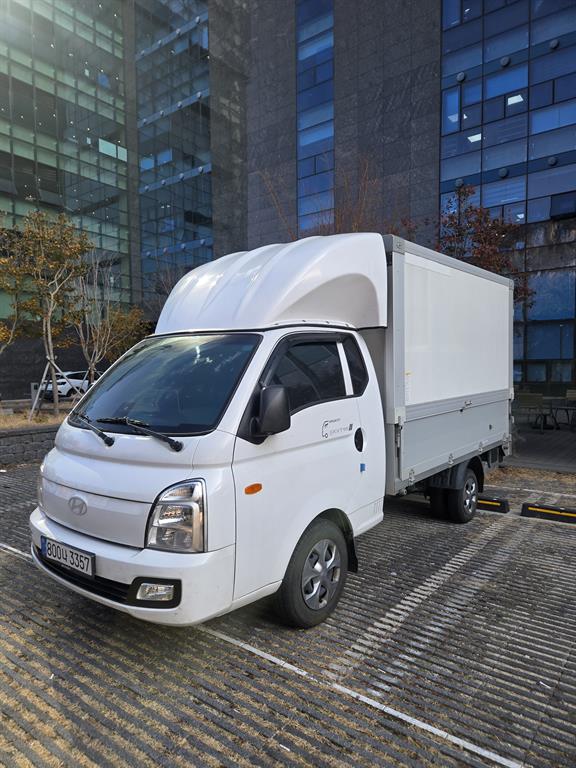 현대 포터2 1톤 윙바디 LPG - 중고 트럭 매물 이미지