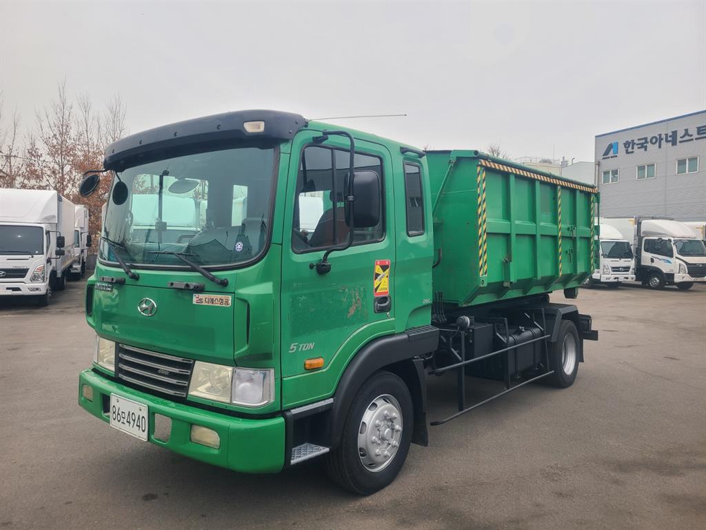 현대 메가트럭 암롤 5톤 수동 - 중고 트럭 매물 이미지