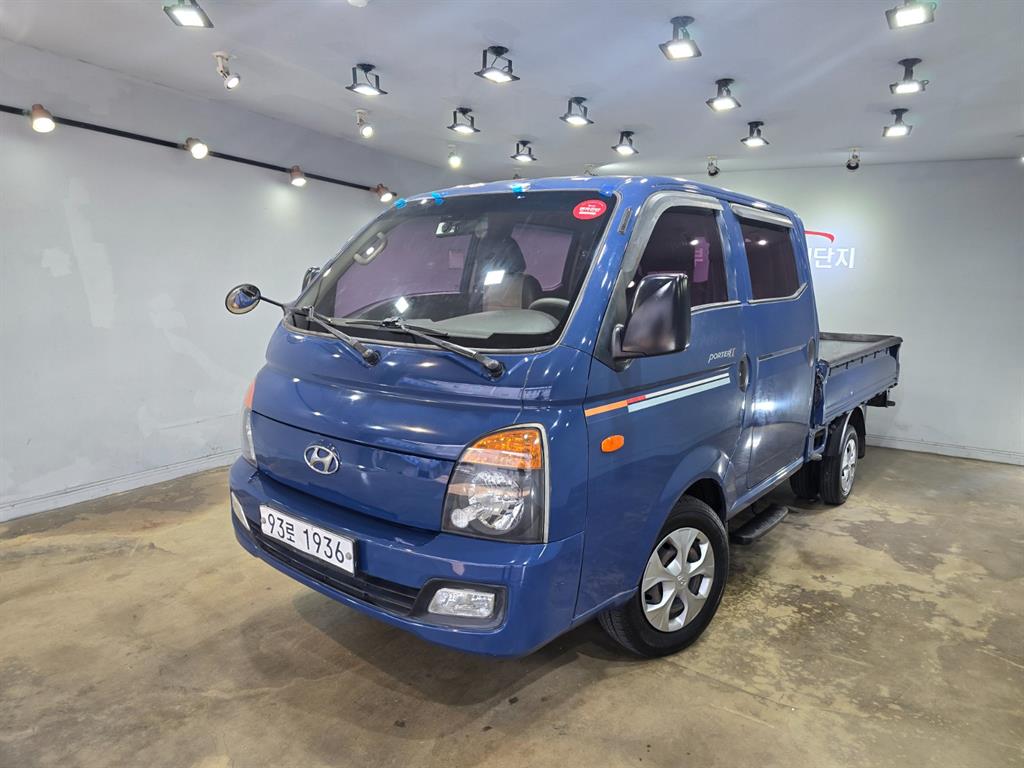 현대 포터2 1톤 카고 더블캡 - 중고 트럭 매물 이미지