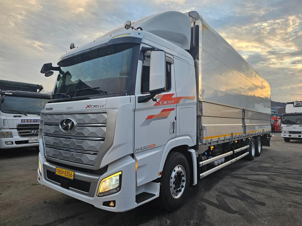 현대 엑시언트 430 윙바디 14톤 오토 - 중고 트럭 매물 이미지