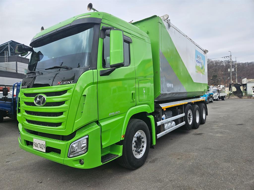 현대 엑시언트 암롤 540 24톤 오토 리타더 - 중고 트럭 매물 이미지