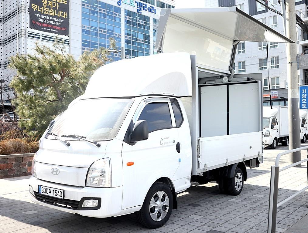 현대 포터2 1톤 윙바디 장축 LPG - 중고 트럭 매물 이미지