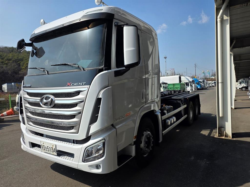 현대 엑시언트 암롤 410 11톤 수동 - 중고 트럭 매물 이미지