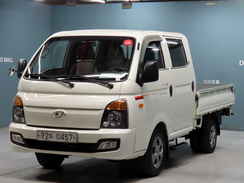 Hyundai Porter 1.0 Ton/ Double Cab/ Long Wheelbase/ CRDi 3