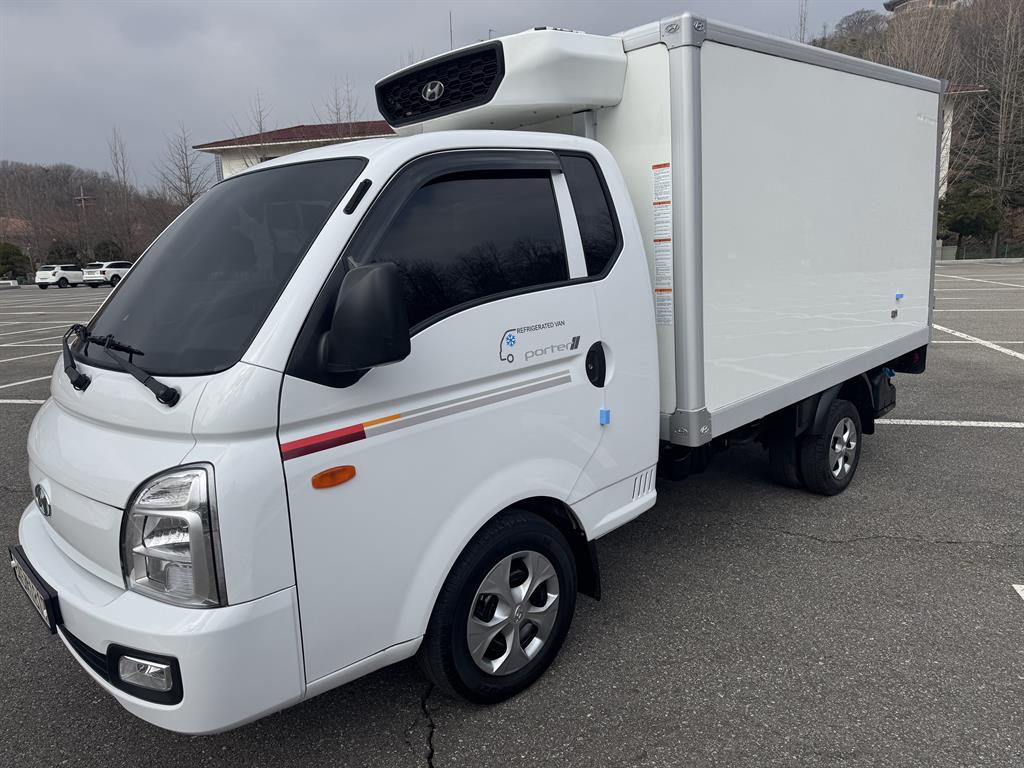 현대 포터2 1톤 냉동탑 트윈컴프 - 중고 트럭 매물 이미지