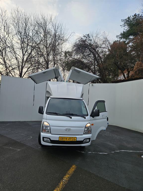 현대 포터2 1톤 윙바디 LPG - 중고 트럭 매물 이미지