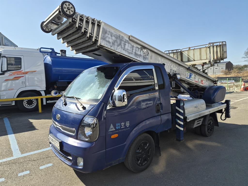 기아 사다리차 호룡 28.5m 봉고3 1톤 - 중고 트럭 매물 이미지