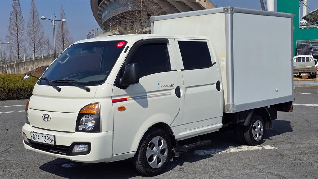현대 포터2 1톤 표준탑 더블캡 - 중고 트럭 매물 이미지
