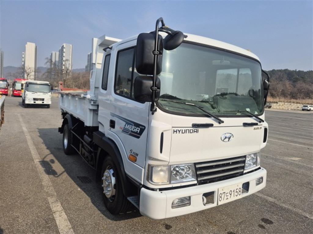현대 메가트럭 화물덤프 5톤 - 중고 트럭 매물 이미지