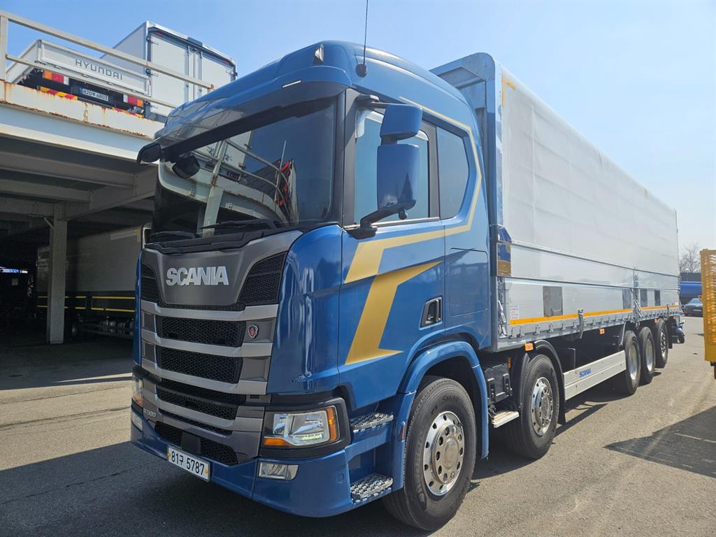 스카니아 R 상승윙바디 25톤 오토 - 중고 트럭 매물 이미지